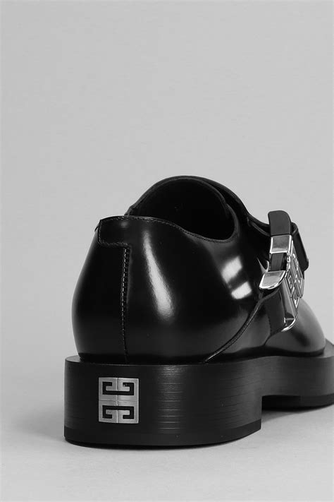 givenchy rottweiler lace-up derby shoes|Squared derbies in leather with 4G buckle .